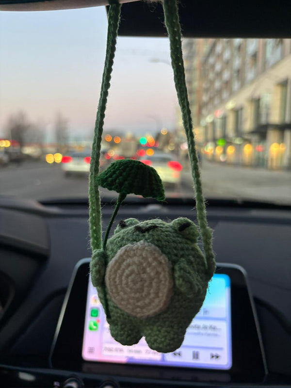 FROGGY CAR HANGING