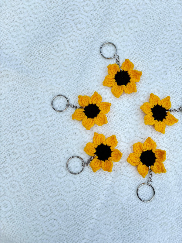 SUNFLOWER KEYRING